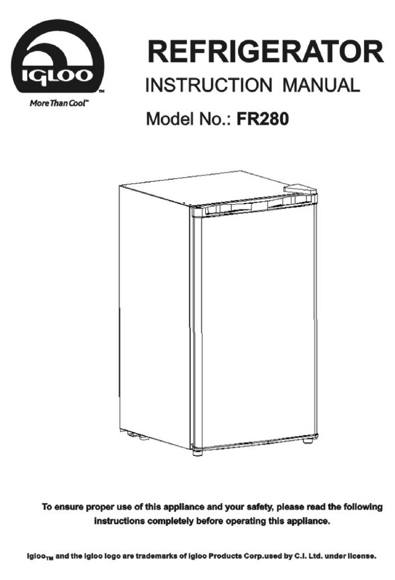 Igloo FR280 instruction manual