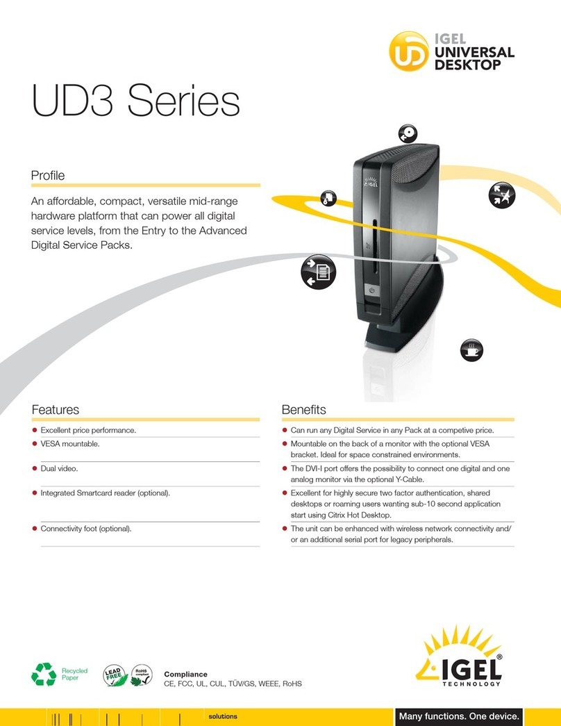 Igel UD3 Series Specifications