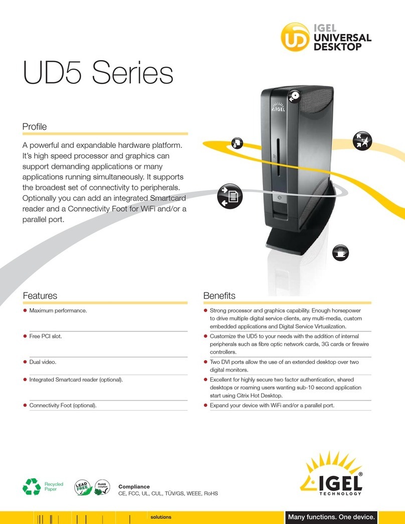Igel UD5 Series User manual