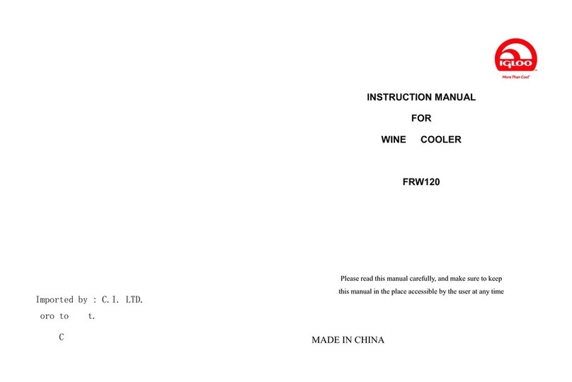 Igloo FRW120 User manual