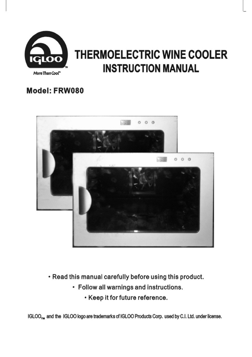 Igloo FRW080 User manual