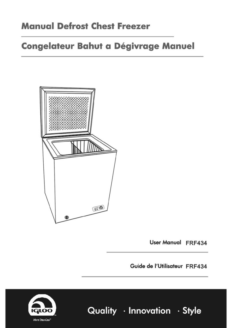 Igloo FRF434 user manual