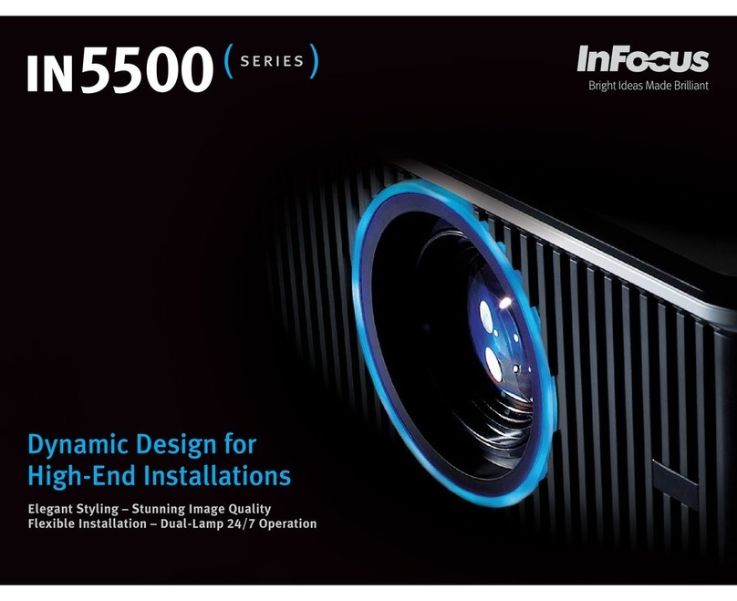 InFocus IN5533 User manual InFocus IN5533 User manual