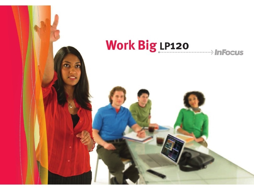 InFocus LP 120 User manual