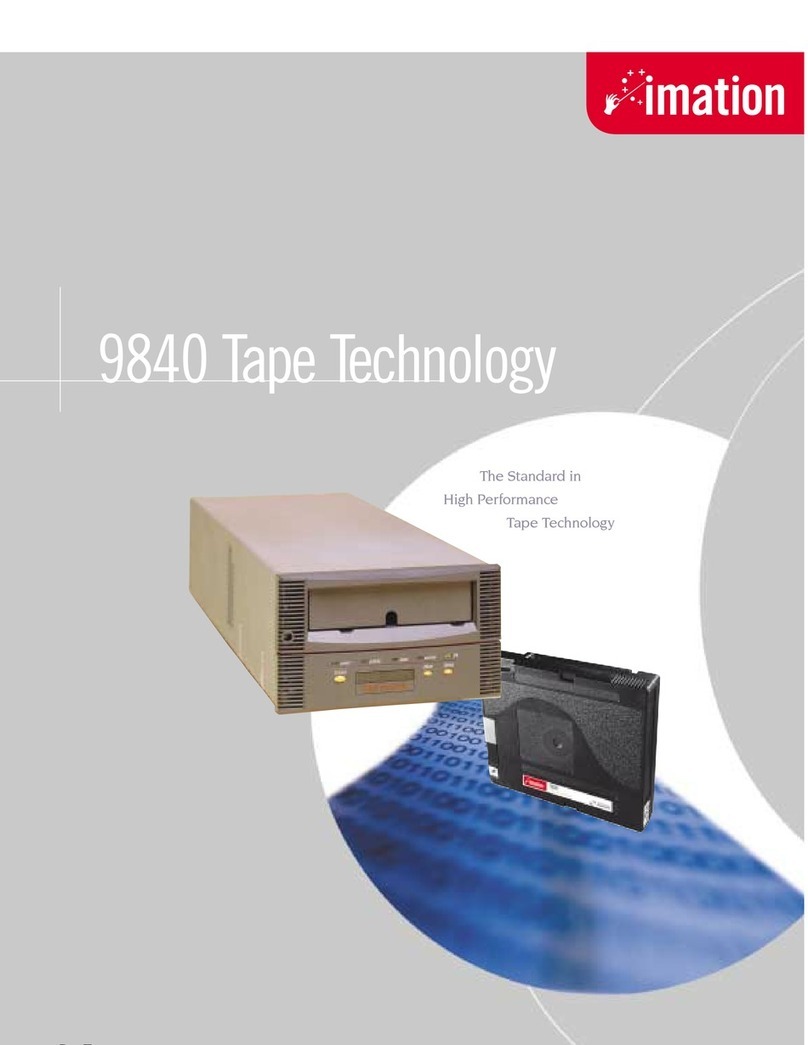Imation T9840 User manual Imation T9840 User manual