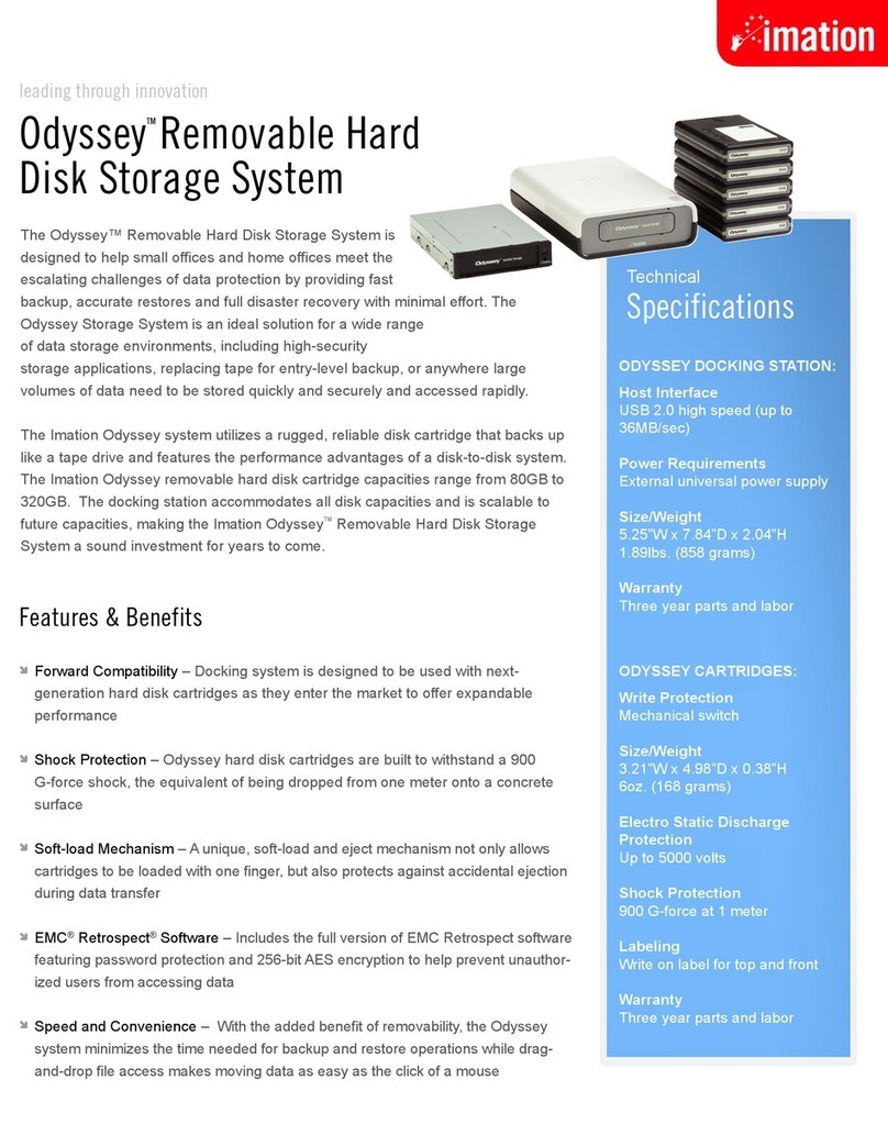 Imation Odyssey 26441 User manual