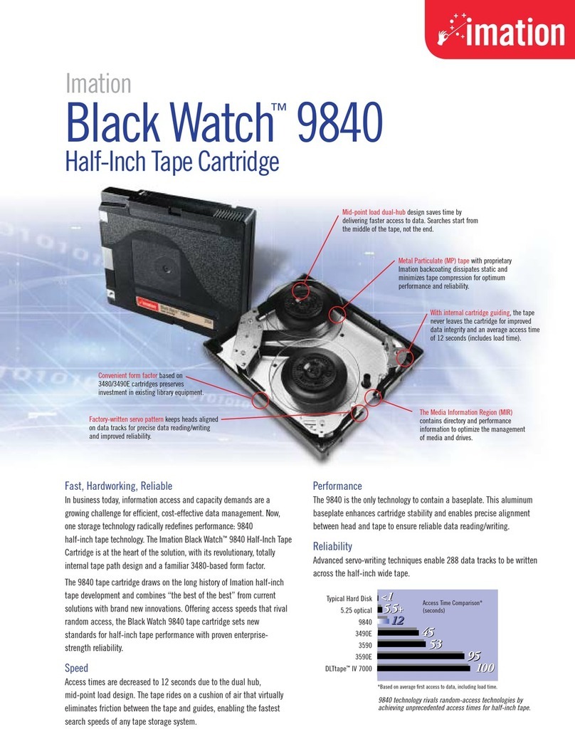 Imation Black Watch 9840 User manual Imation Black Watch 9840 User manual