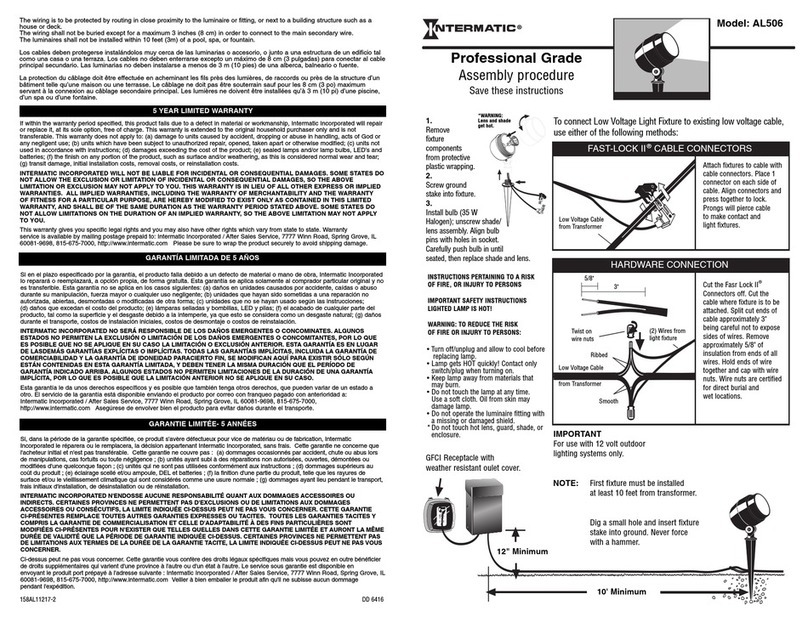 Intermatic AL506 Manual