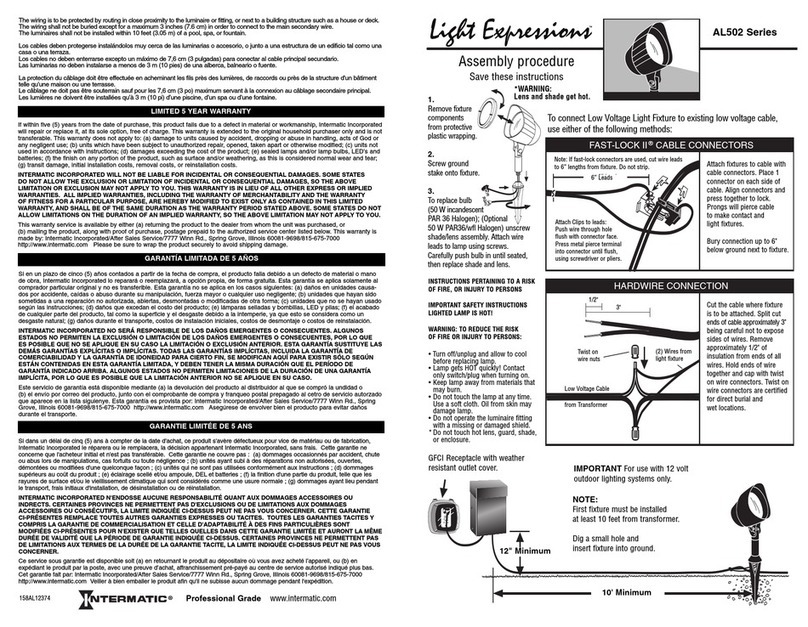 Intermatic AL502 Series Manual