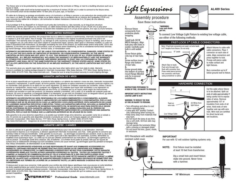 Intermatic AL409 Series Manual