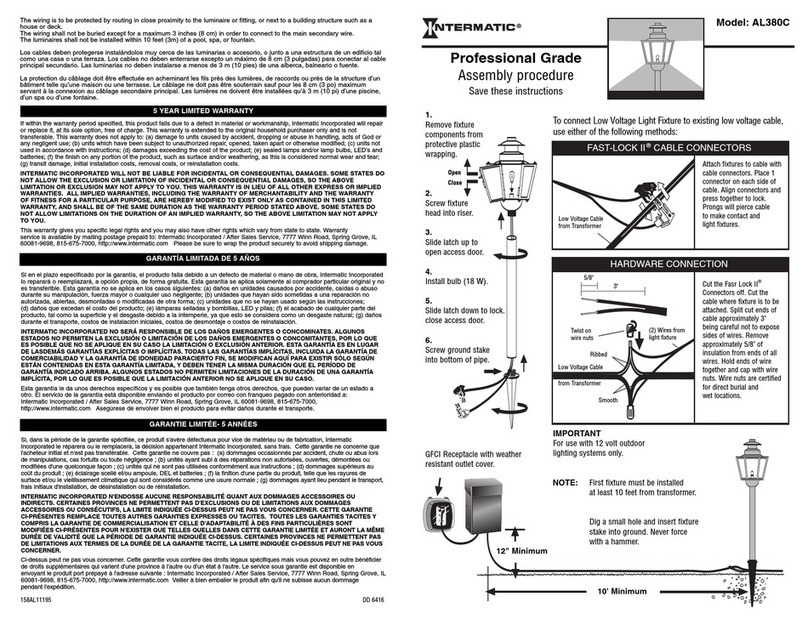Intermatic AL380C Manual