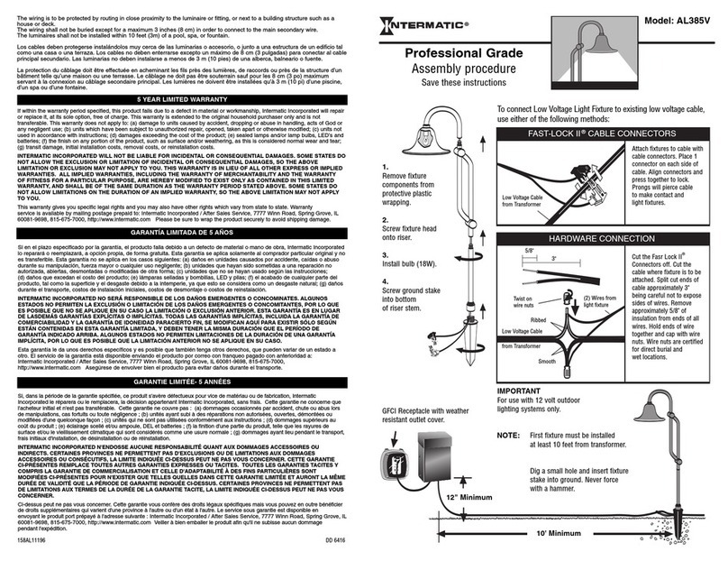 Intermatic AL385 Manual