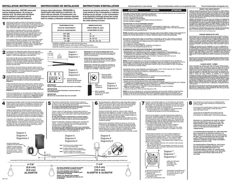 Intermatic AL300 installation instructions