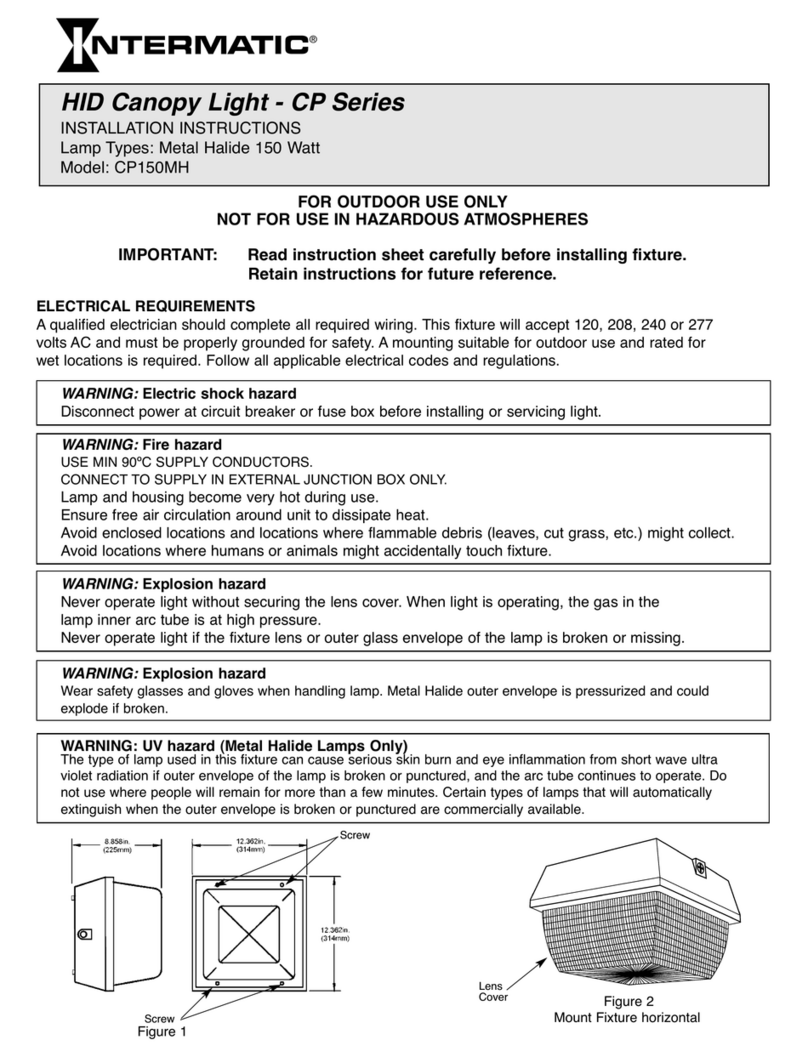 Intermatic CP150MH User manual