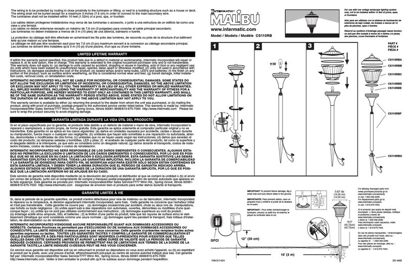 Malibu Boats CS110RB instructions