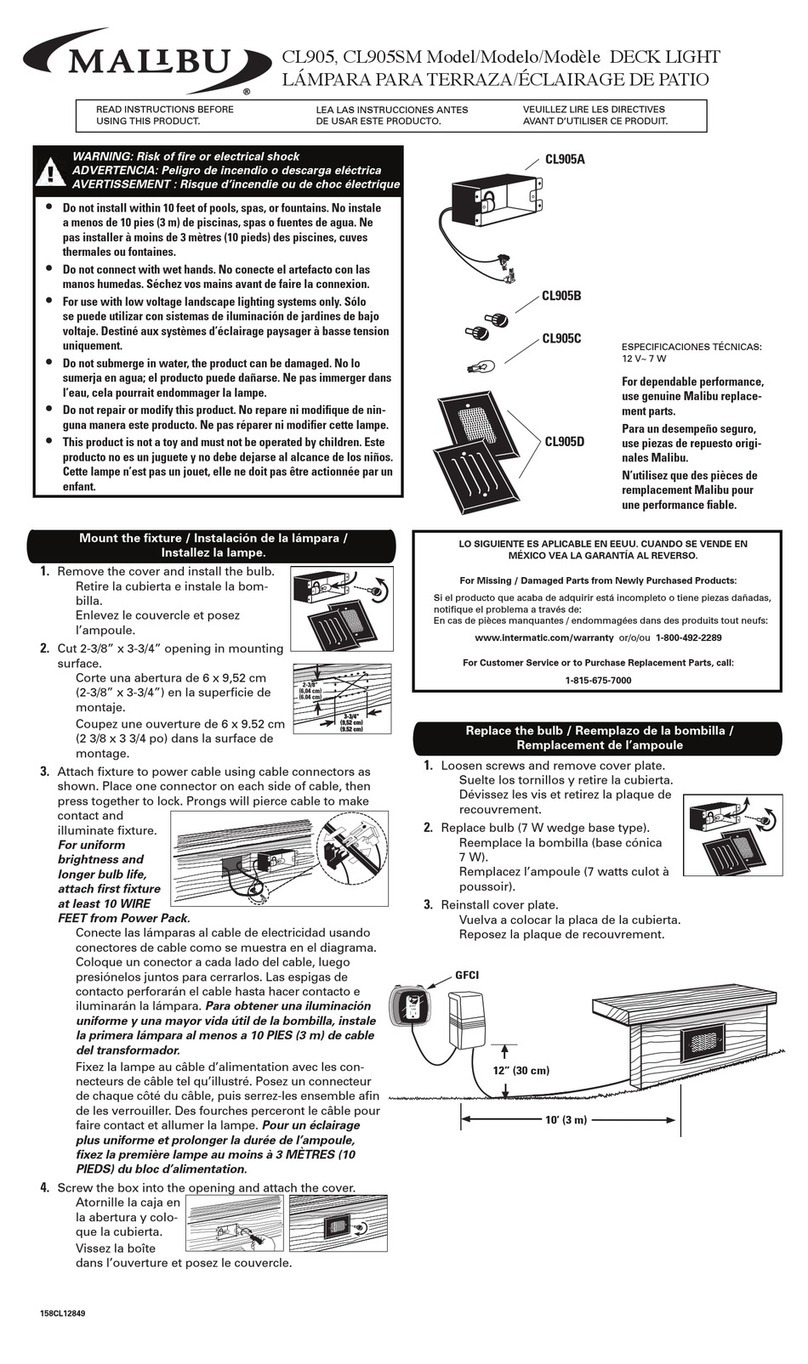 Malibu Boats CL905 instructions Malibu Boats CL905 instructions