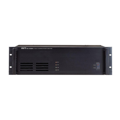 Inter-m PA-9336 operating manual
