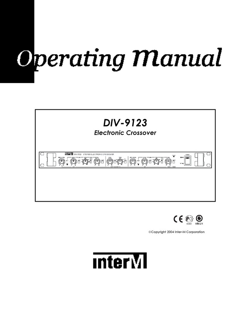 Inter-m DIV-9123 operating manual