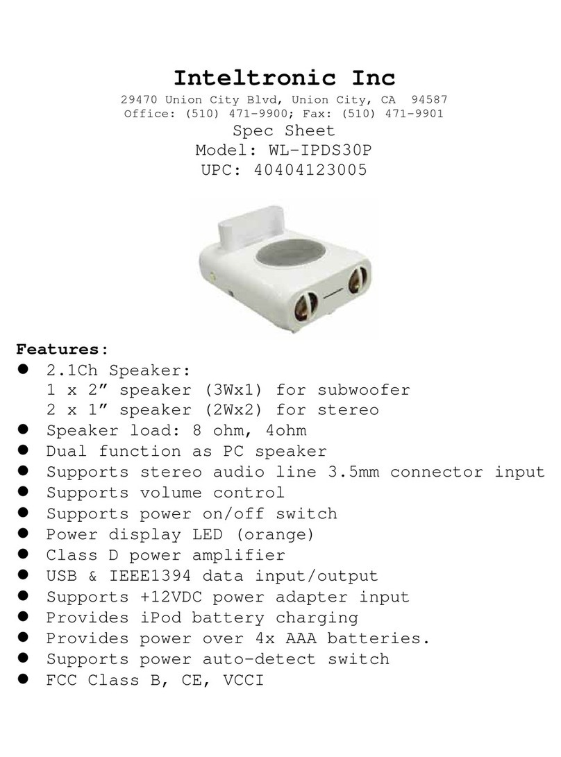 Inteltronic WL-IPDS30P Spec sheet