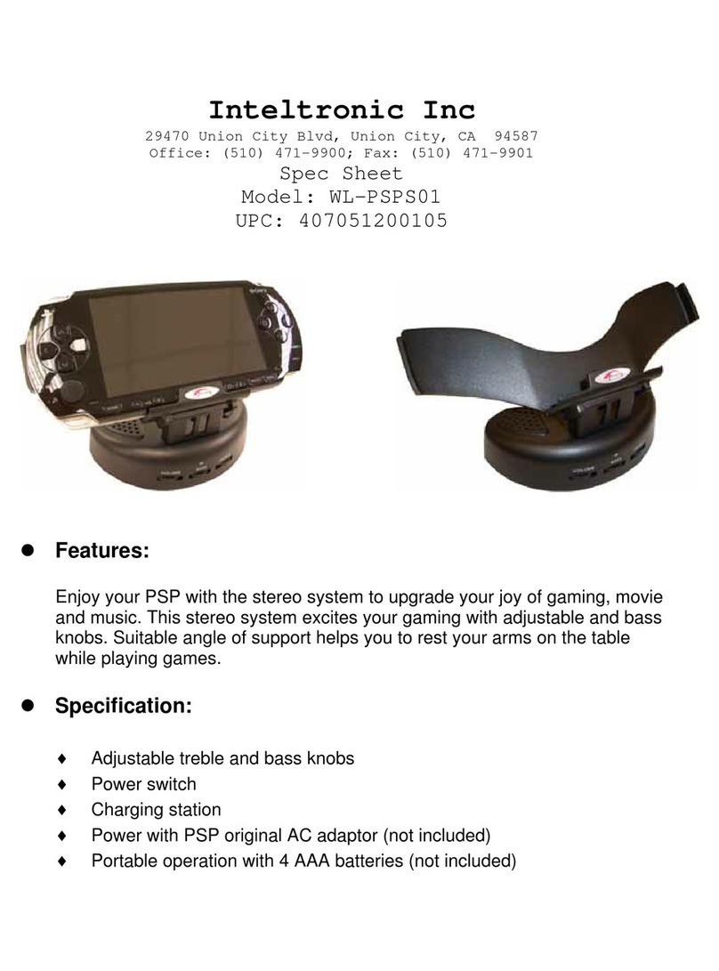 Inteltronic WL-PSPS01 System manual