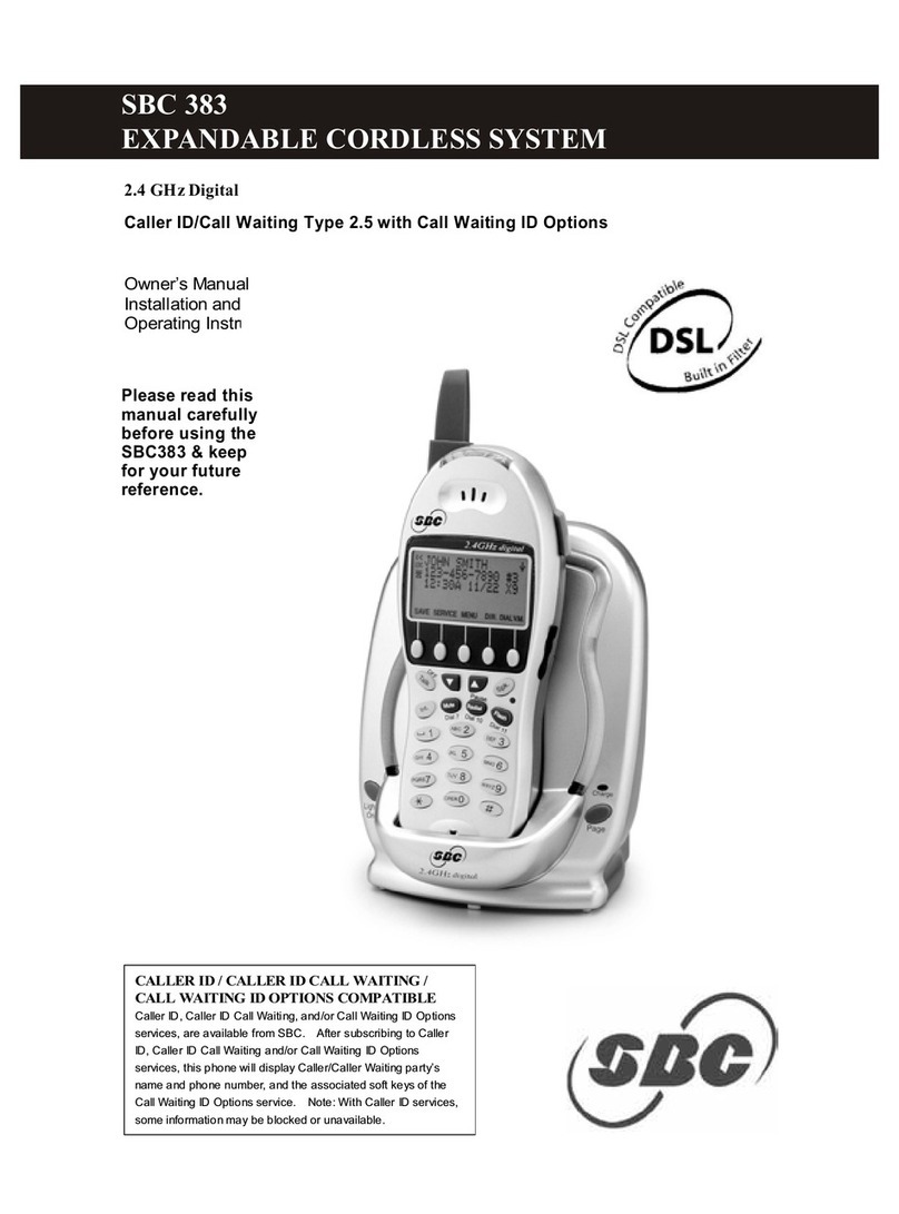 SBC SBC-383 Safety guide