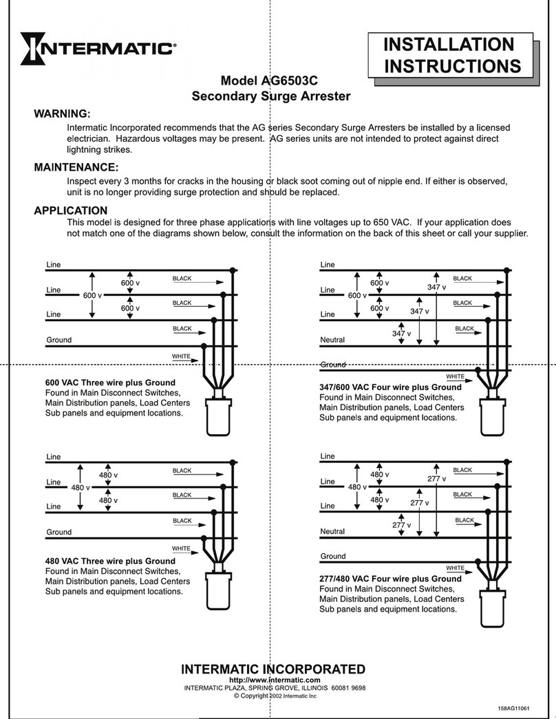 Intermatic AG6503C User manual