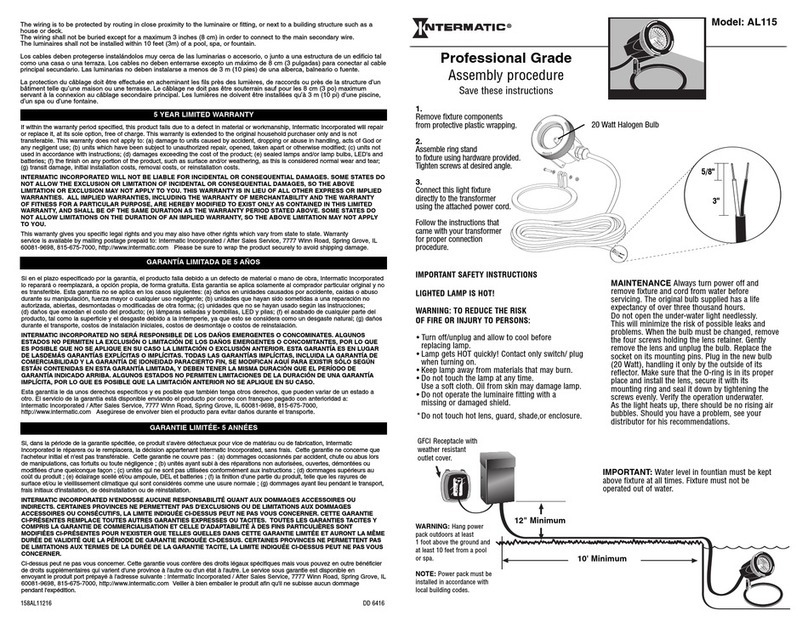 Intermatic AL115 Manual