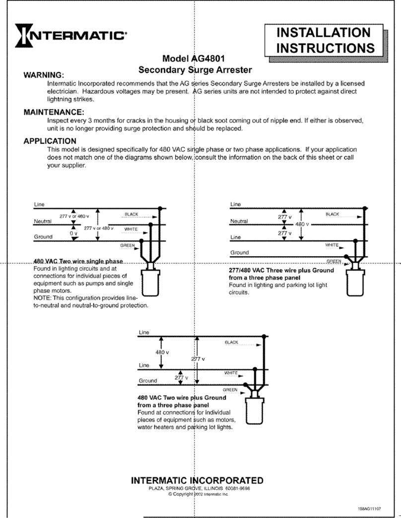 Intermatic AG4801 User manual