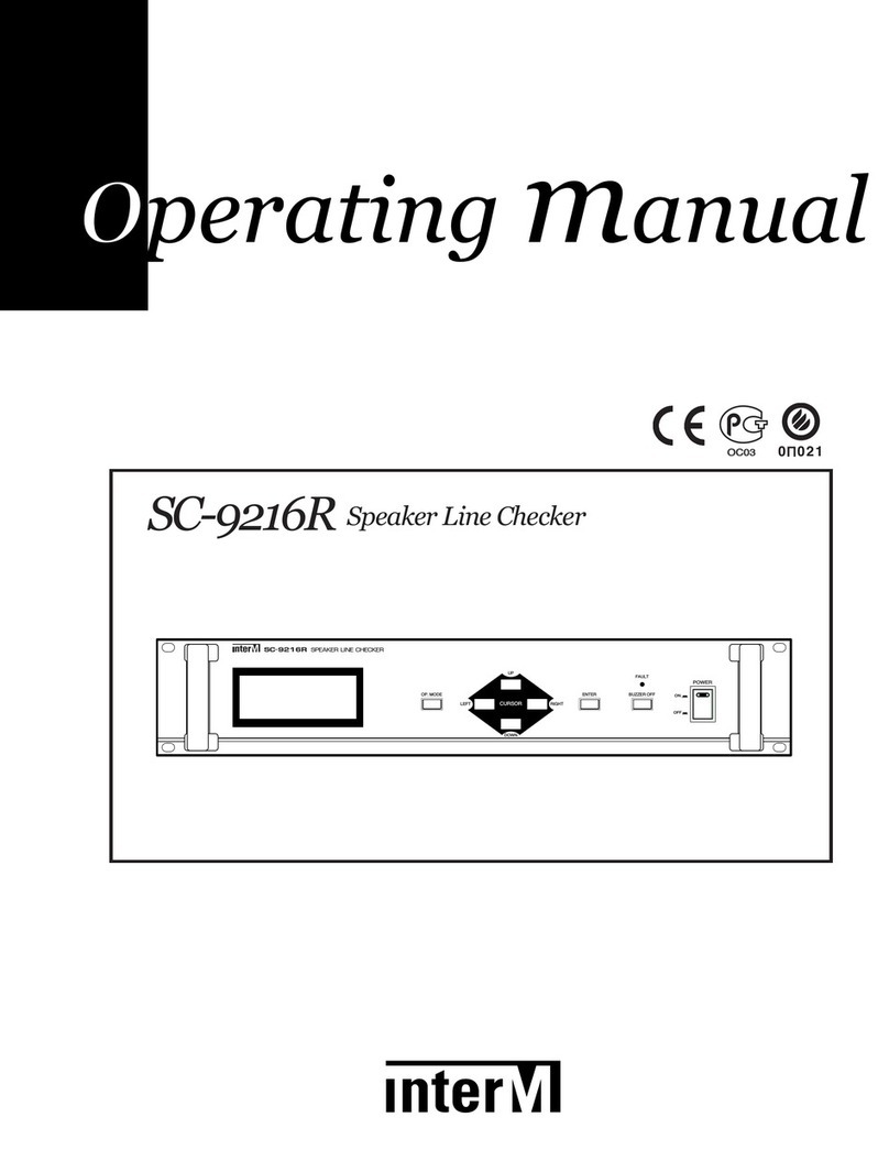 Inter-m SC-9216R User manual