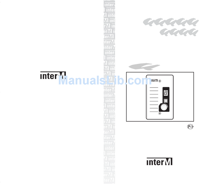 Inter-m PS-88A operating manual