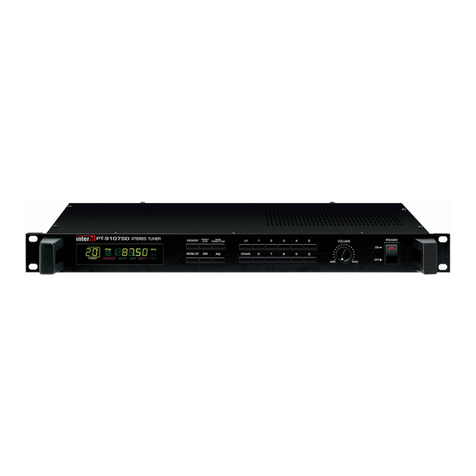 Inter-m PT-9107SD User manual Inter-m PT-9107SD User manual