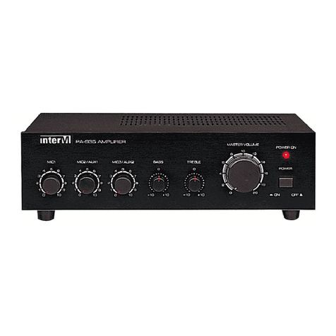 Inter-m PA-920 User manual Inter-m PA-920 User manual