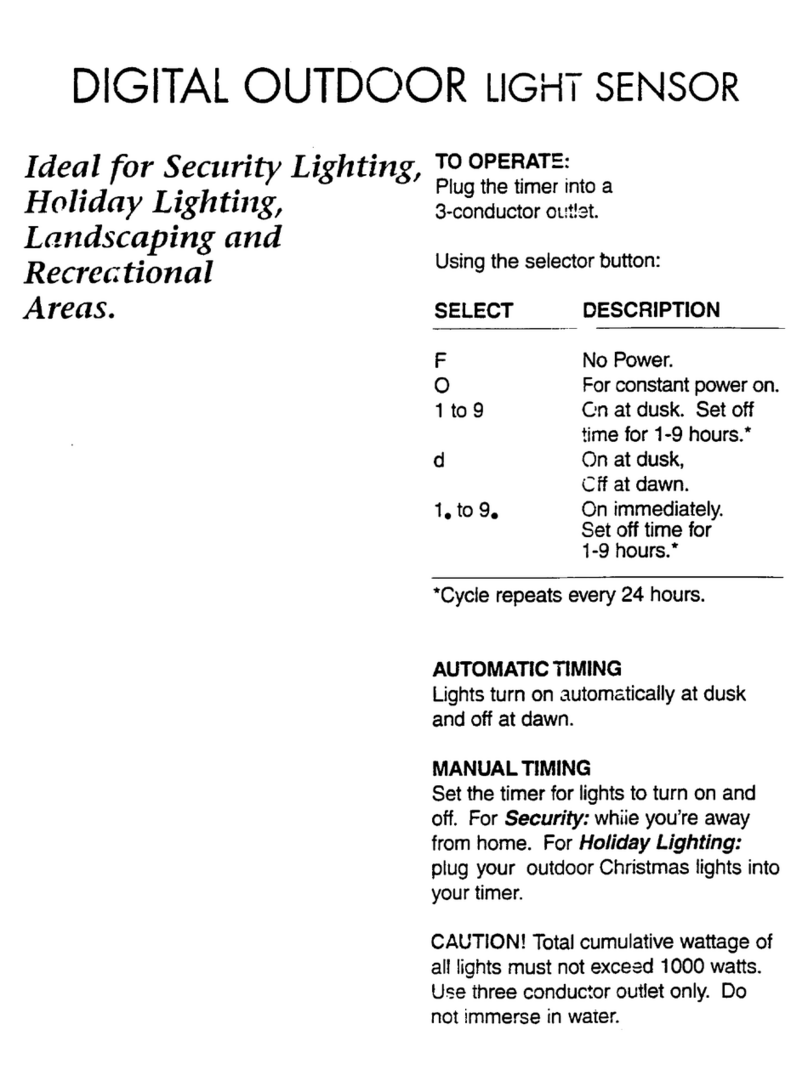 Intermatic HB61R supplementary guide Intermatic HB61R supplementary guide