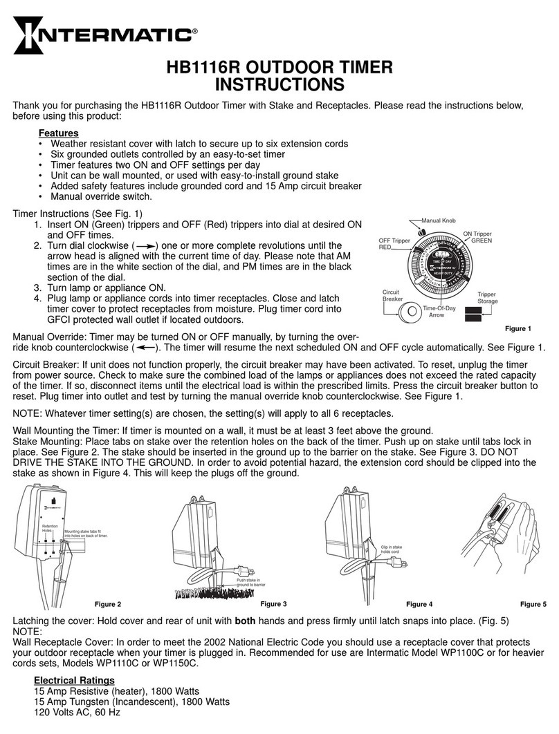 Intermatic HB1116R User manual
