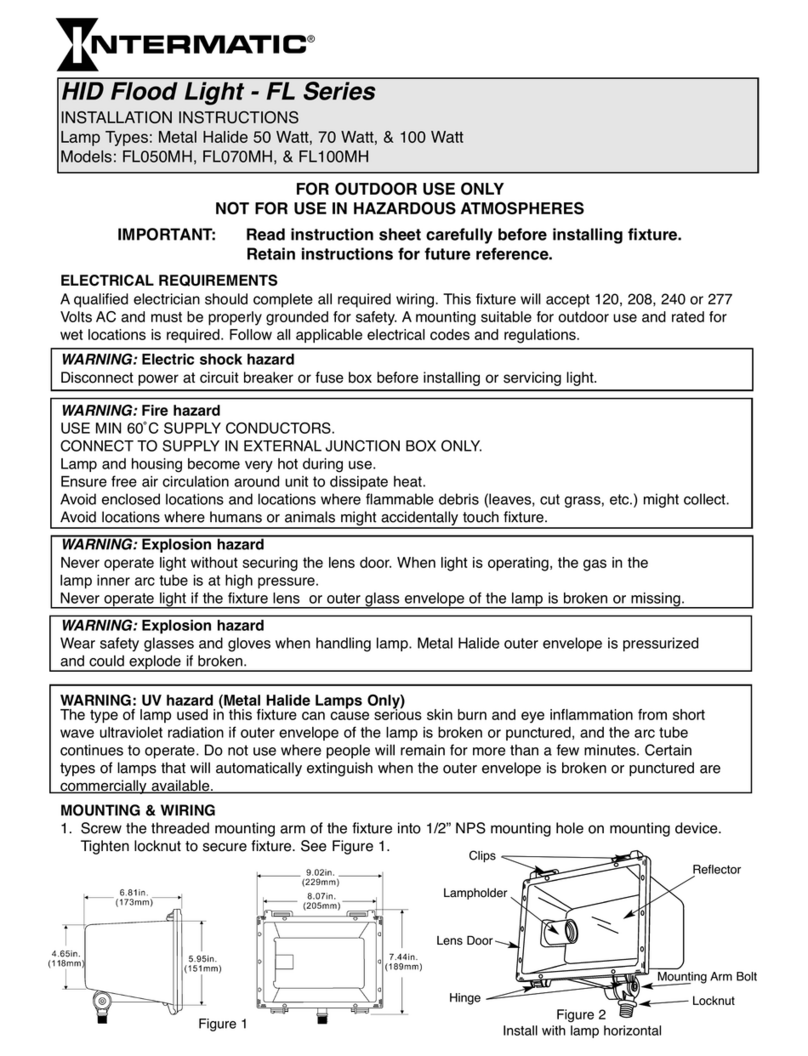 Intermatic FL050MH User manual
