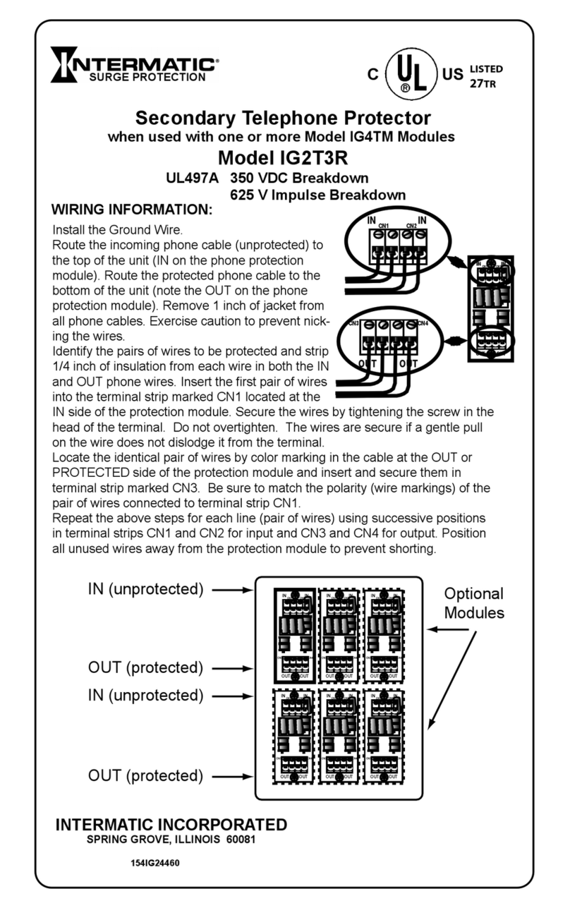 Intermatic IG2T3R supplementary guide
