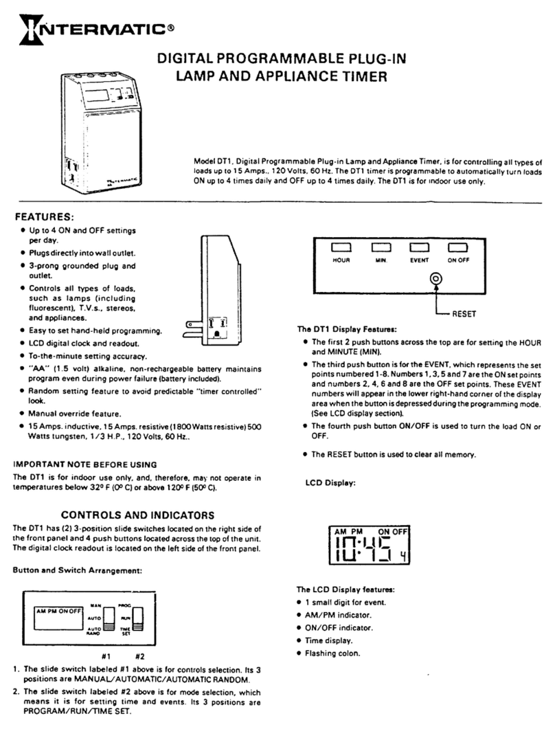 Intermatic DT1 user guide