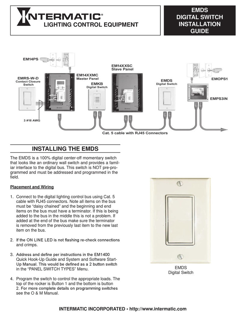 Intermatic EMDS User manual Intermatic EMDS User manual
