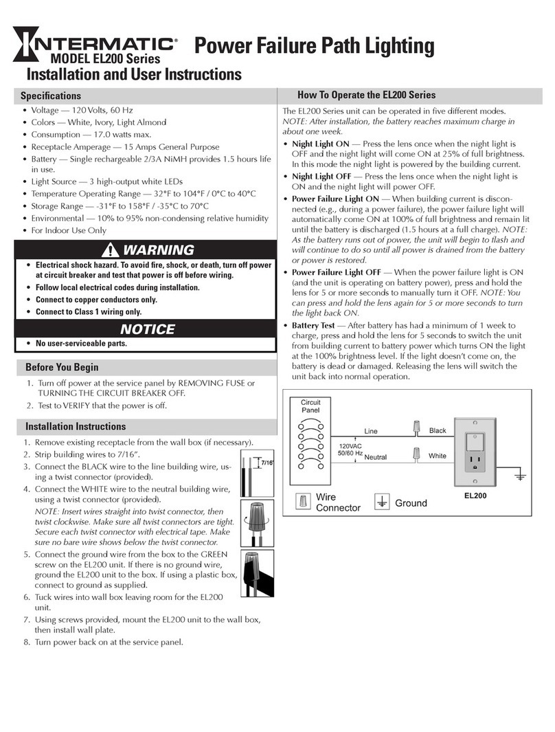 Intermatic EL200 Series Guide