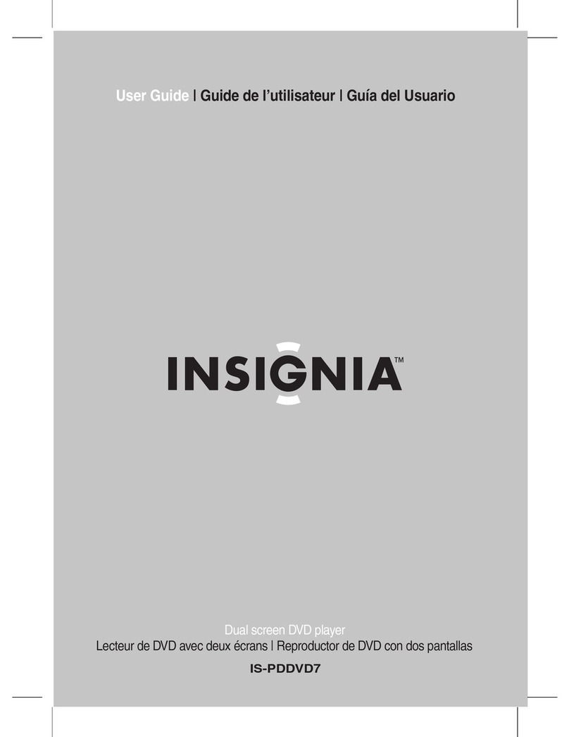 Insignia IS-PDDVD7 User manual