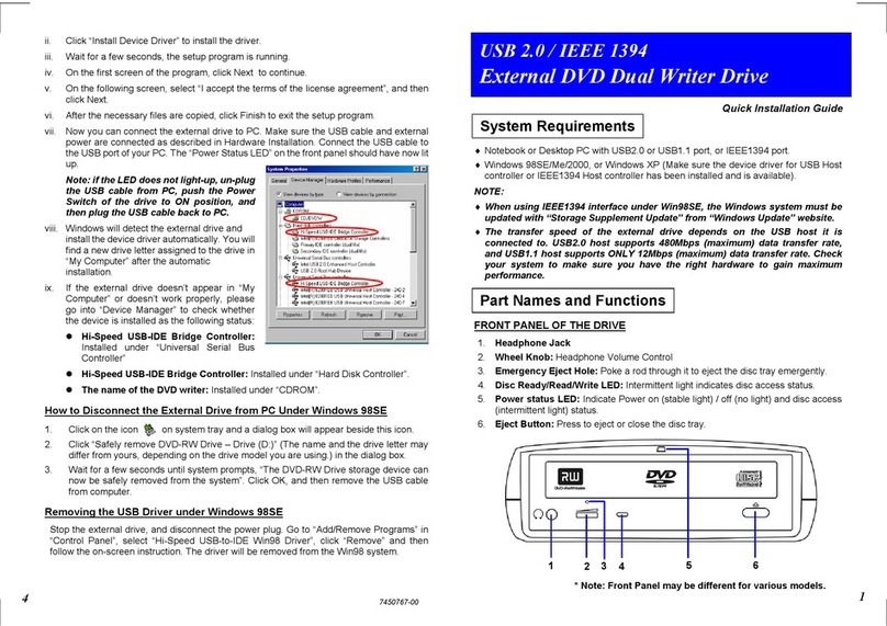 Inoi DW560 Quick installation guide
