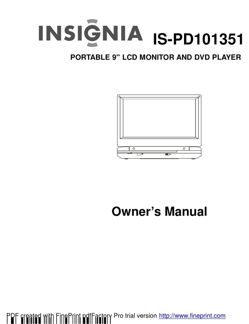 Insignia IS-PD101351 User manual