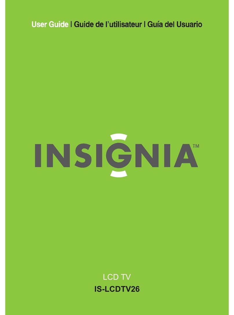 Insignia IS-LCDTV26 User manual