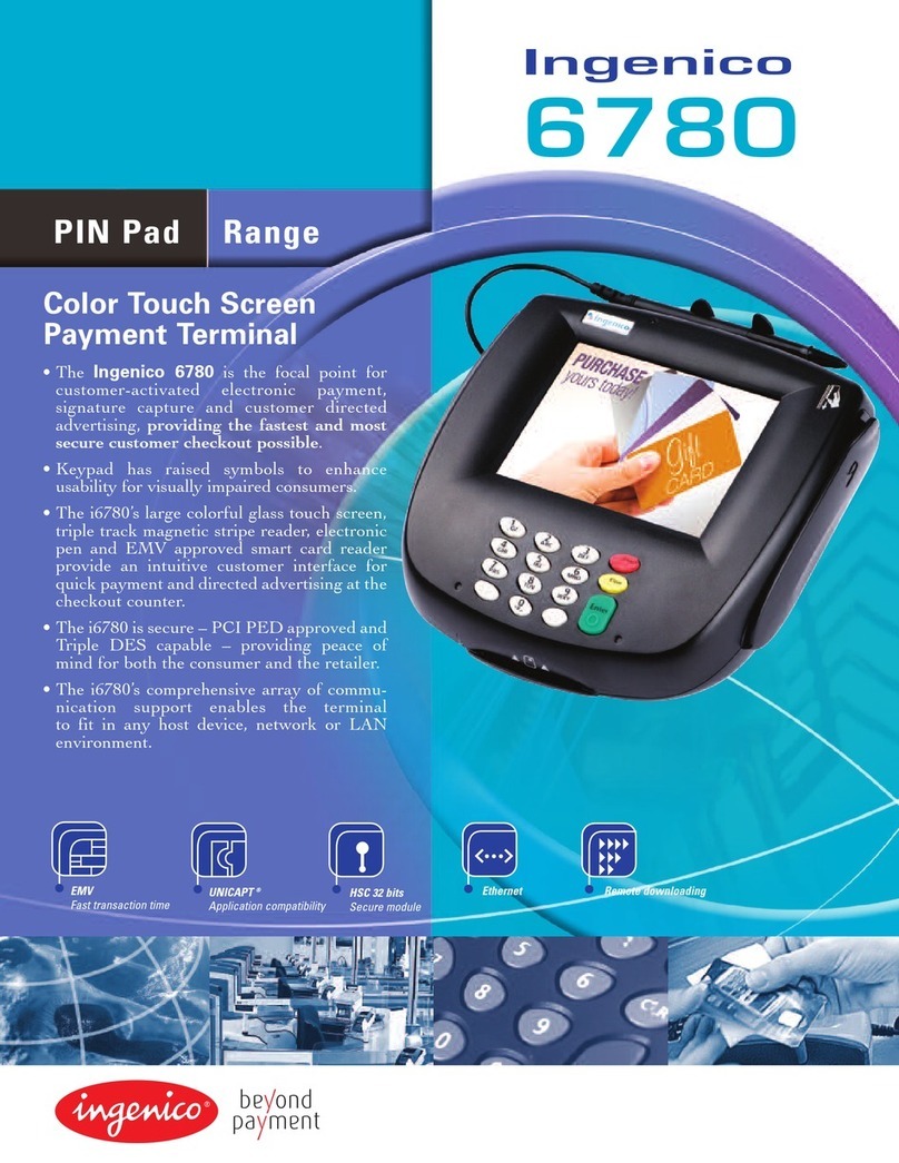 Ingenico i6780 User manual Ingenico i6780 User manual