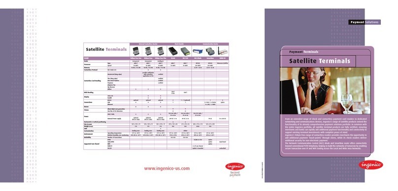 Ingenico DWM-55 Specifications