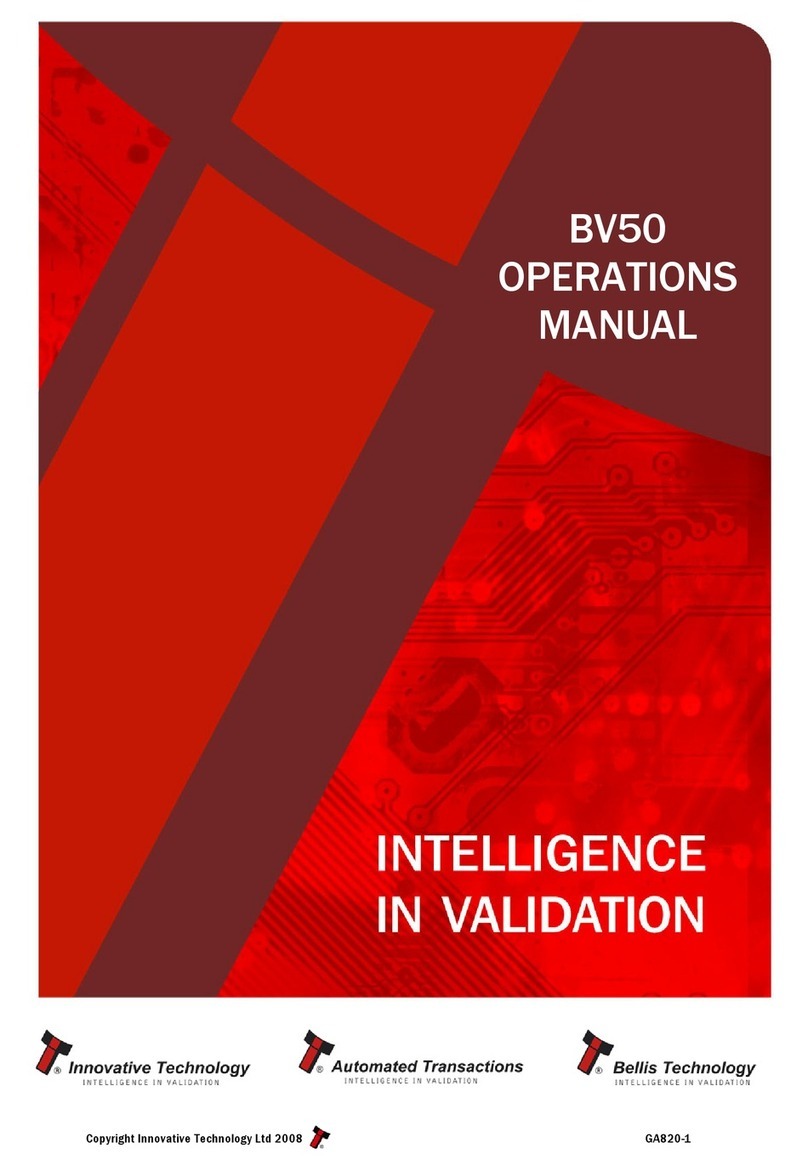 Innovative BV50 Operation manual