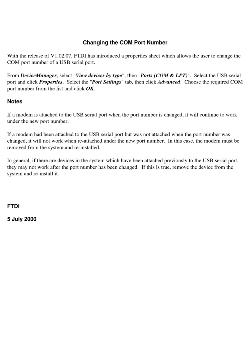 FTDI SpitFIRE III Manual