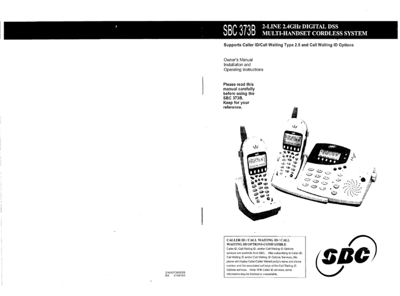 SBC SBC-373B Safety guide