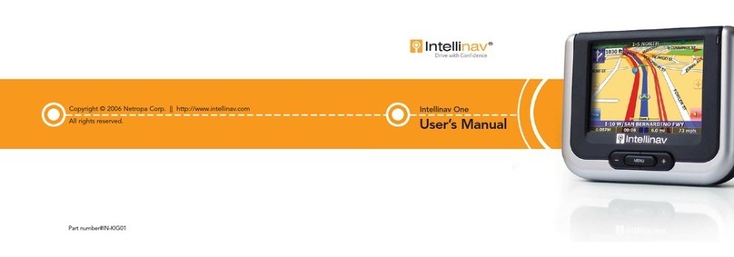 Intellinav 1 user manual