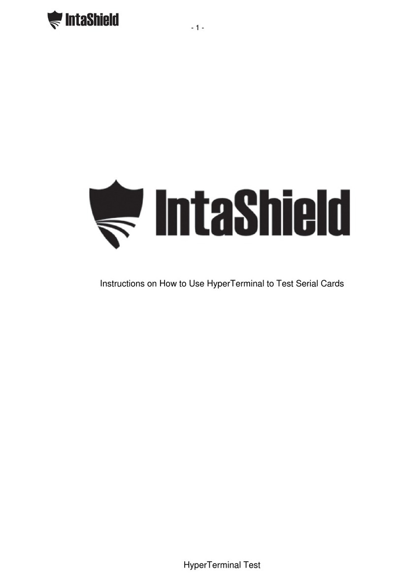 Intashield IS-200 How to use Intashield IS-200 How to use